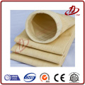 Aramid nemox filter bag for used coal boiler and power plant